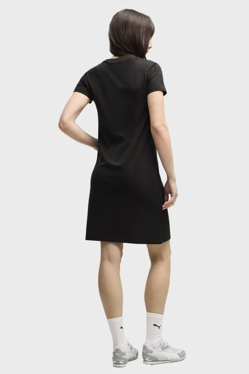 Жіноча чорна сукня ESS Small No. 1 Logo Slim Dress Women 3