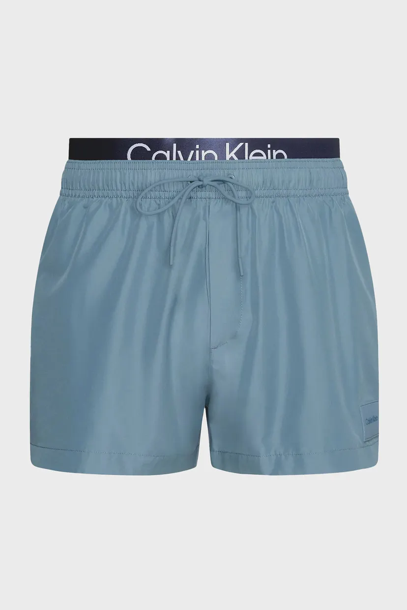 Мужские синие плавательные шорты SHORT DOUBLE WAISTBAND 5