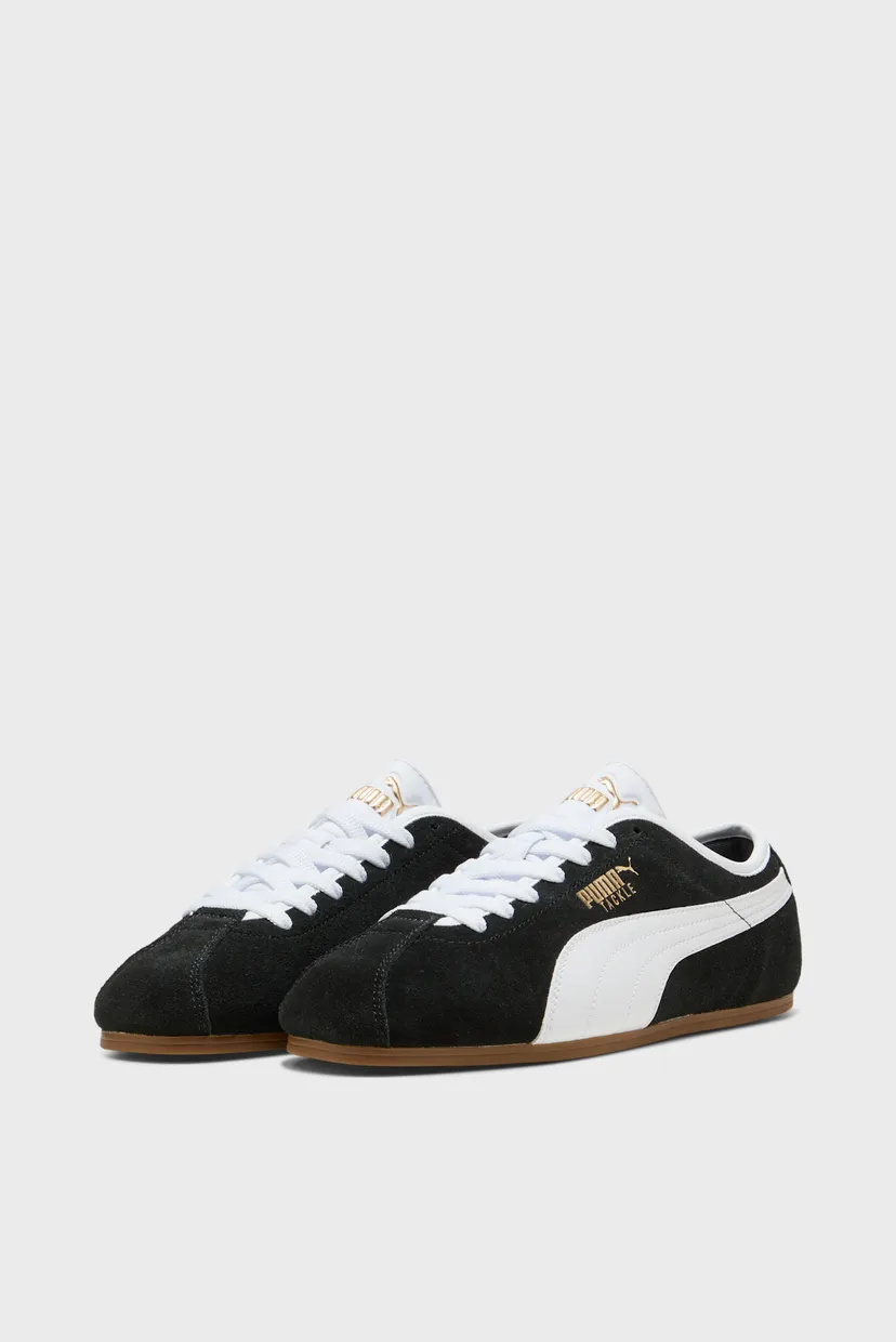 Черные замшевые кроссовки PUMA Tackle Sneakers Unisex PUMA