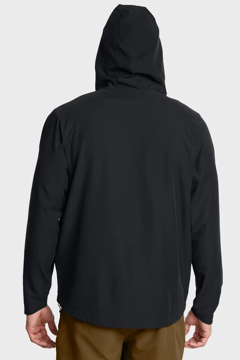 Чоловіча чорна вітровка UA Unstoppable Jacket LC 3