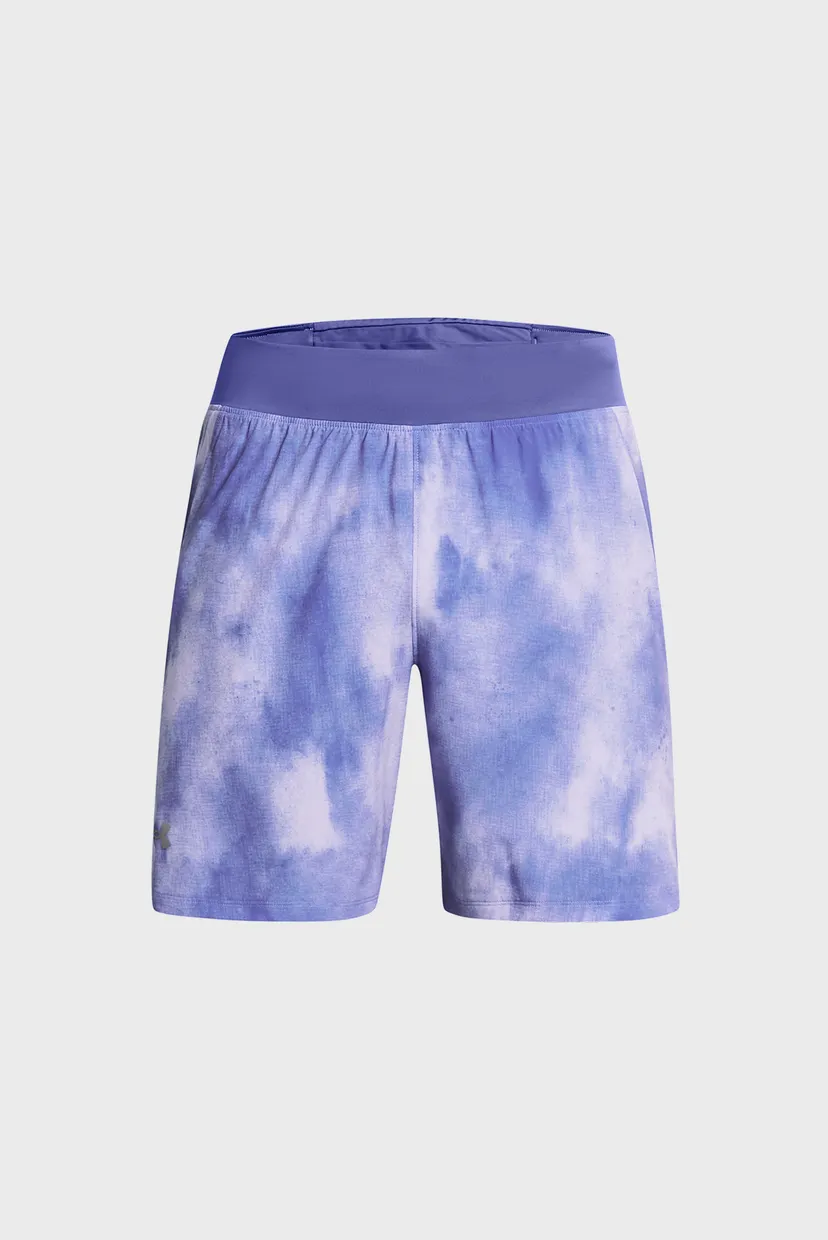 Мужские сиреневые шорты UA LAUNCH PRO 7'' PRINTED SHORTS 5
