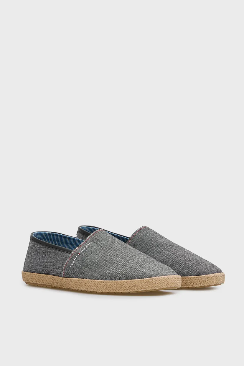 Чоловічі сірі еспадрилі HILFIGER CHAMBRAY 3