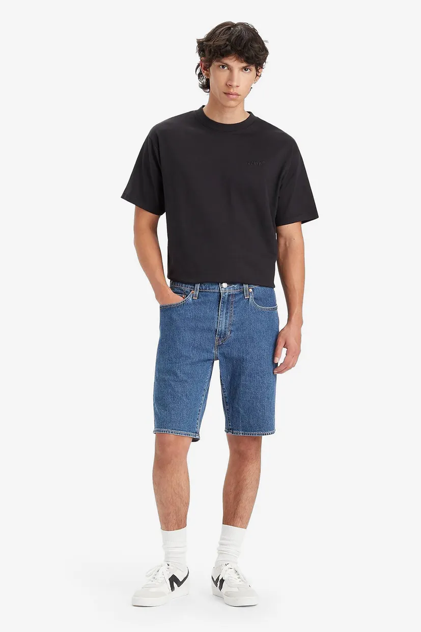 Мужские синие джинсовые шорты 405™ Levi's® 39864;0137 — MD-Fashion
