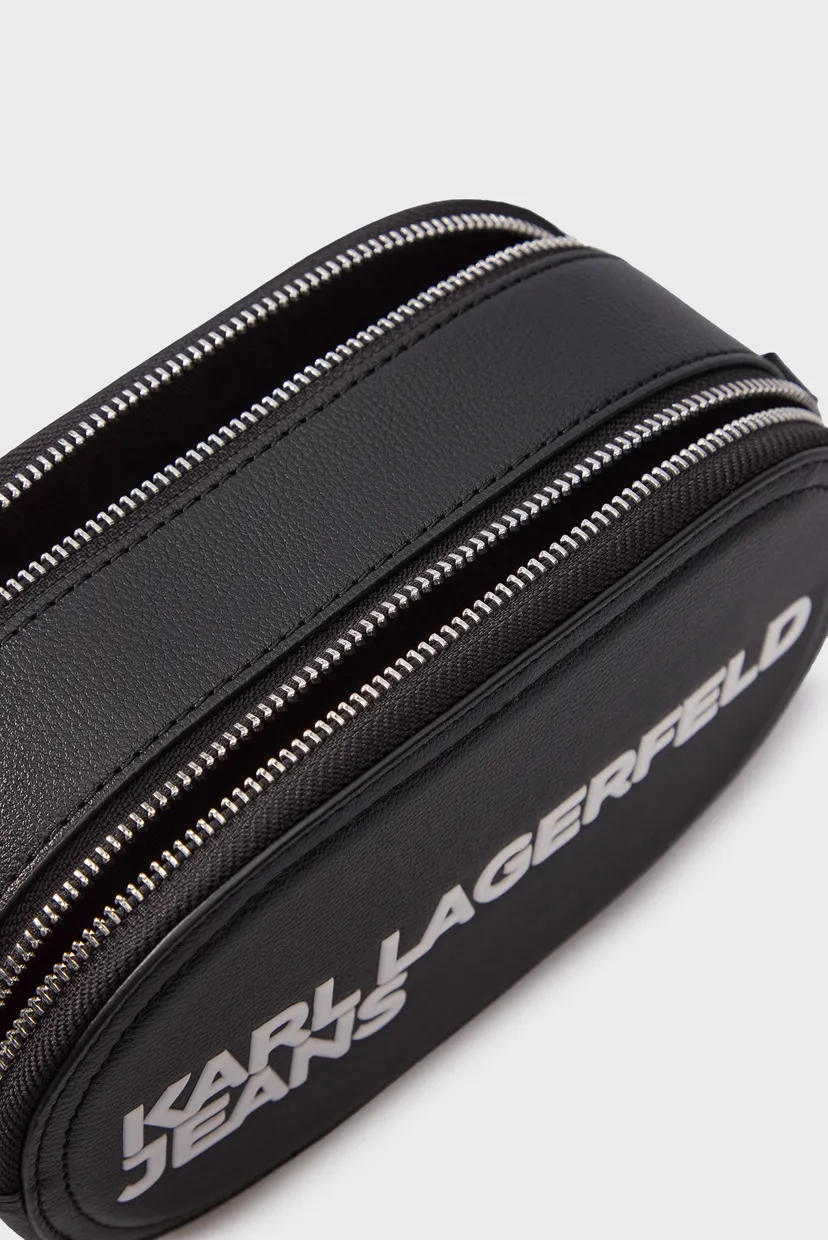Жіноча чорна сумка ESSENTIAL LOGO CAMERA BAG 5