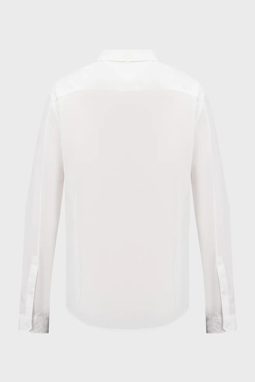 Мужская белая рубашка TJM ORIGINAL STRETCH SHIRT 7