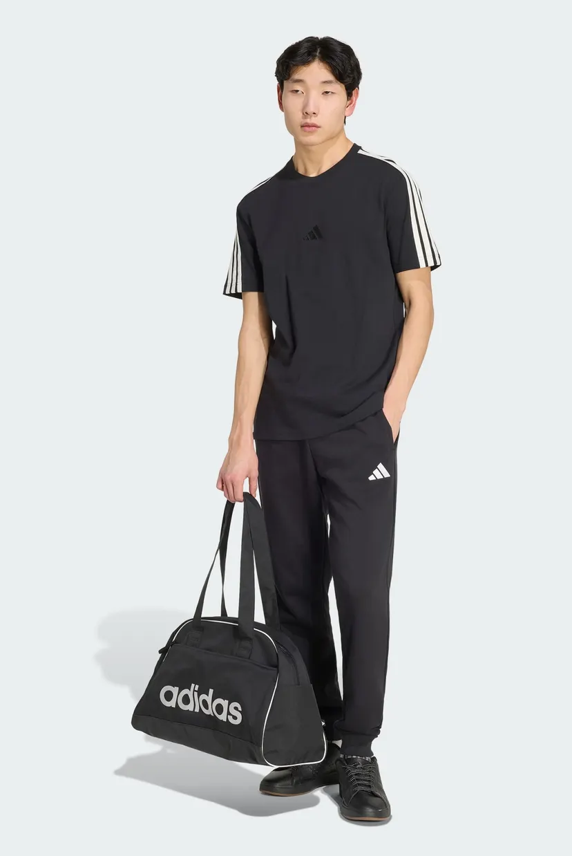 Мужская черная футболка ADIDAS KIT 3-STRIPES REGULAR 4