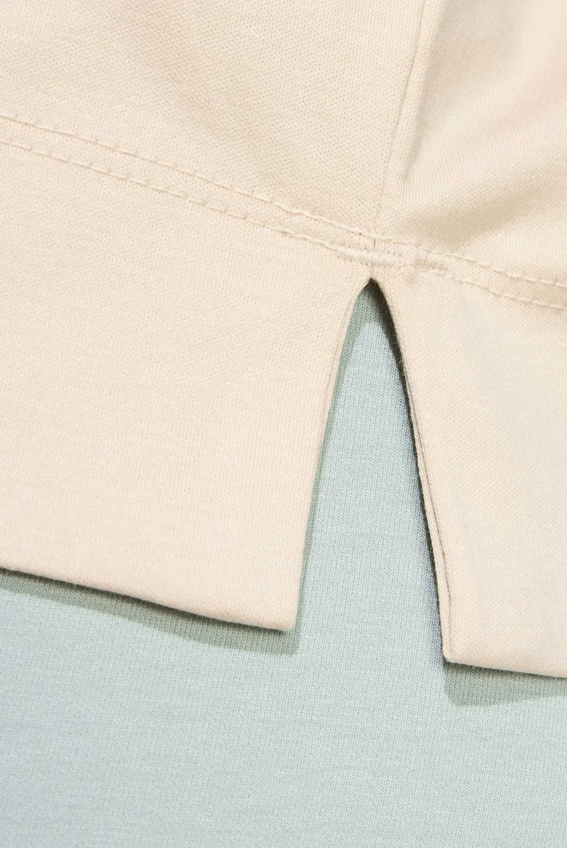 Жіноча бежева футболка ALL SZN Soft Lux Loose 5