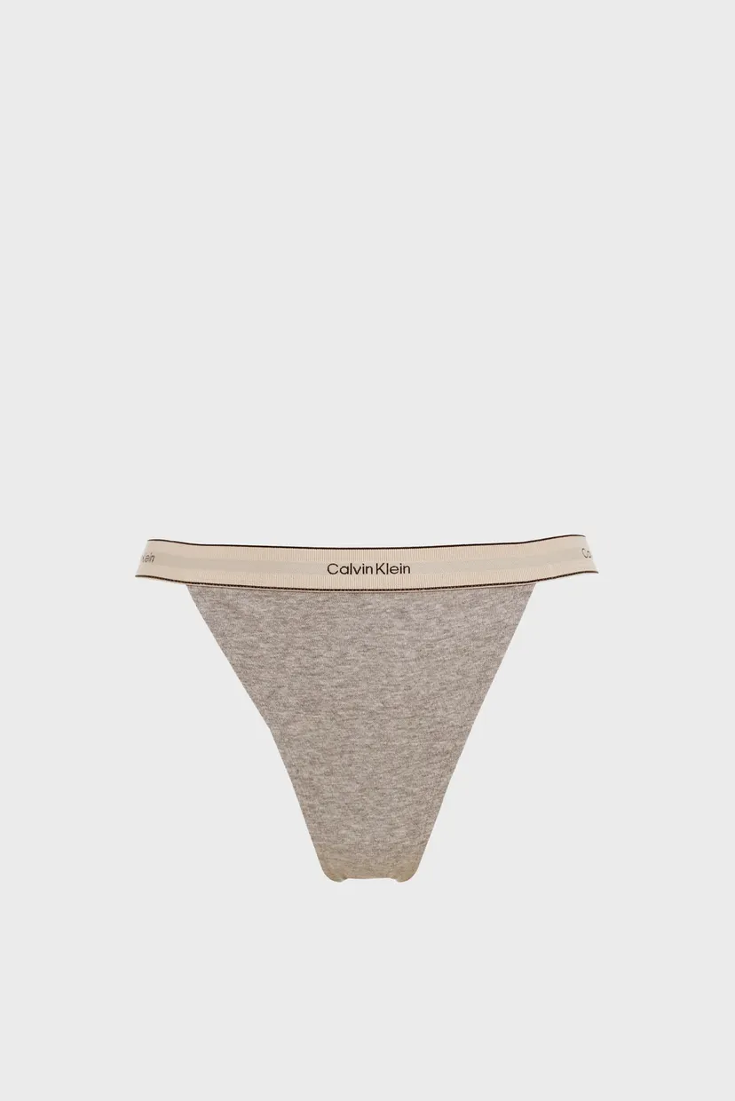 Жіночі сірі трусики TANGA 5