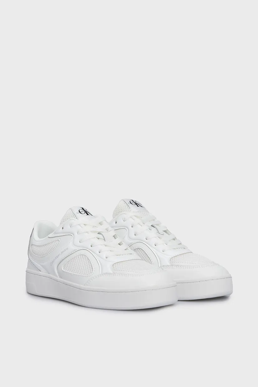 Жіночі білі снікерси BASKET CUPSOLE LOW MIX IN MET 3