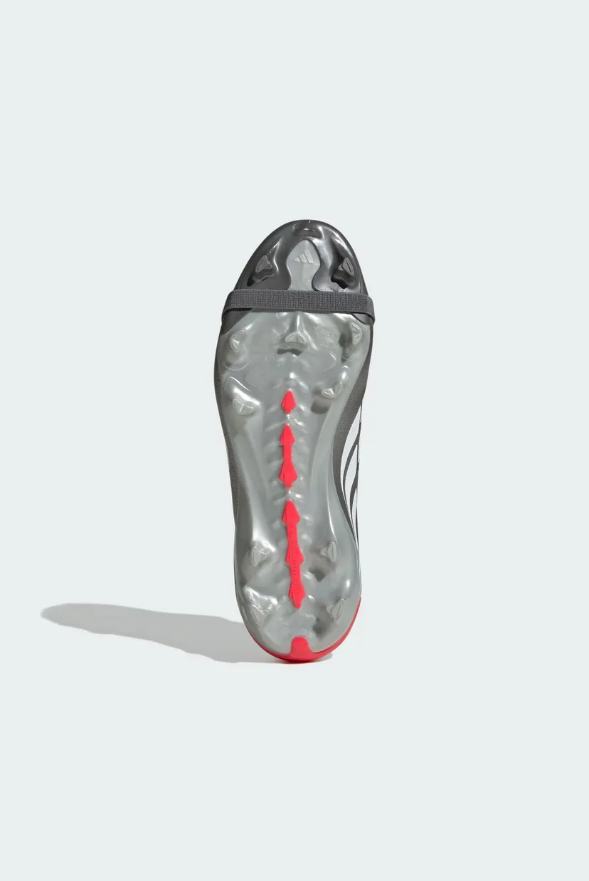 Серые детские бутсы PREDATOR LEAGUE Fold-Over Tongue Firm Ground Football Kids 3