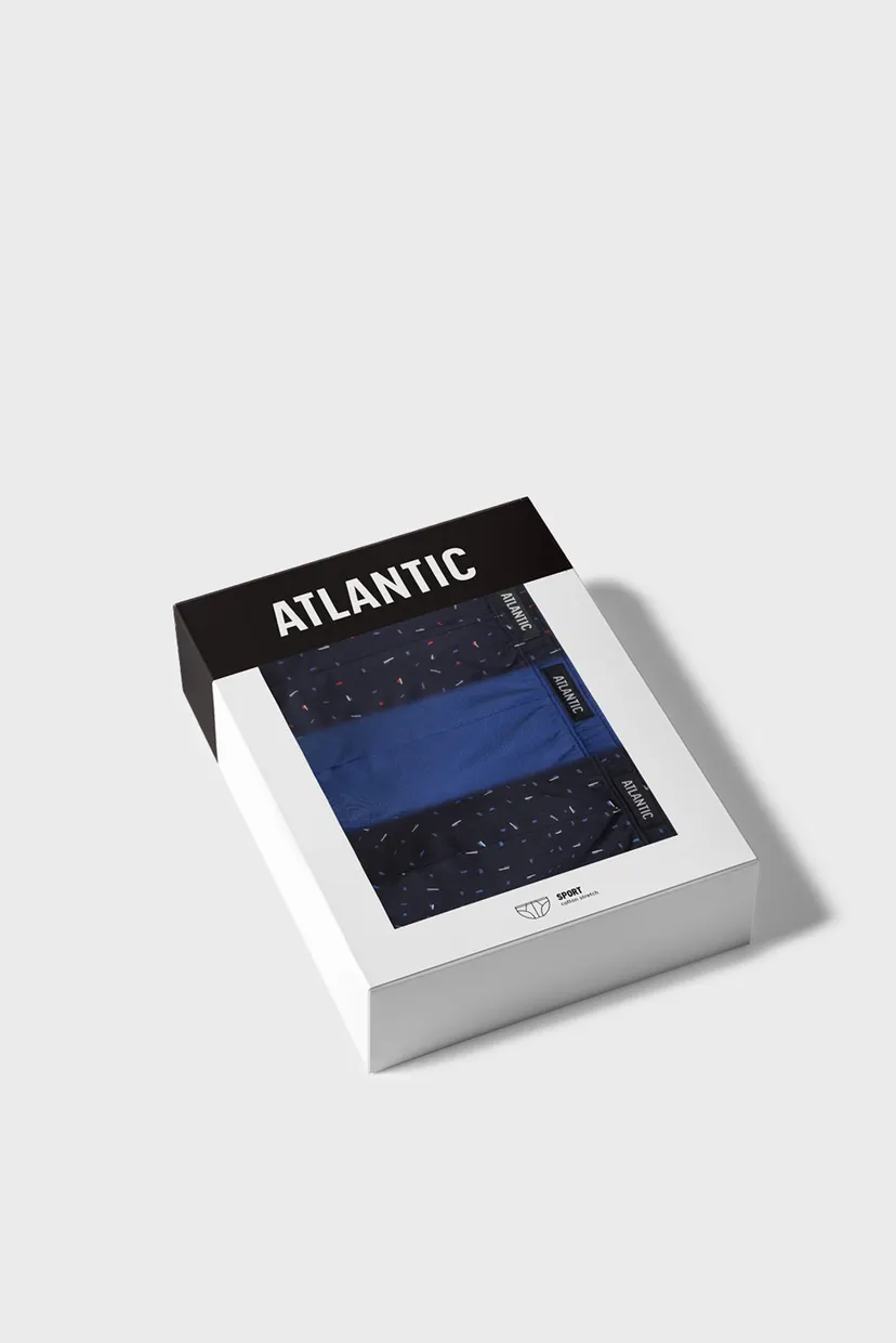 Мужские синие брифы (3 шт) 8