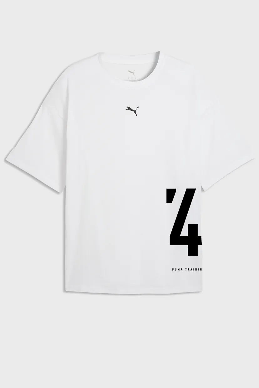 Чоловіча біла футболка Graphics Training Tee Oversized Men 4
