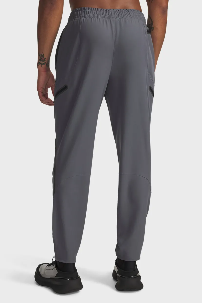 Чоловічі сірі спортивні штани UA Unstoppable Cargo Pant 3
