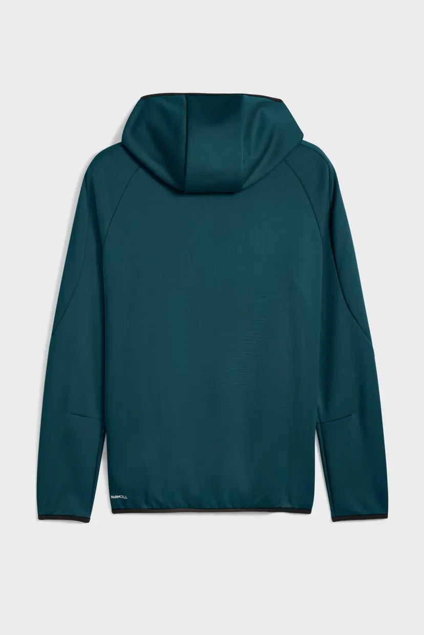 Чоловіче темно-зелене худі Evostripe Warm Hoodie Men 5