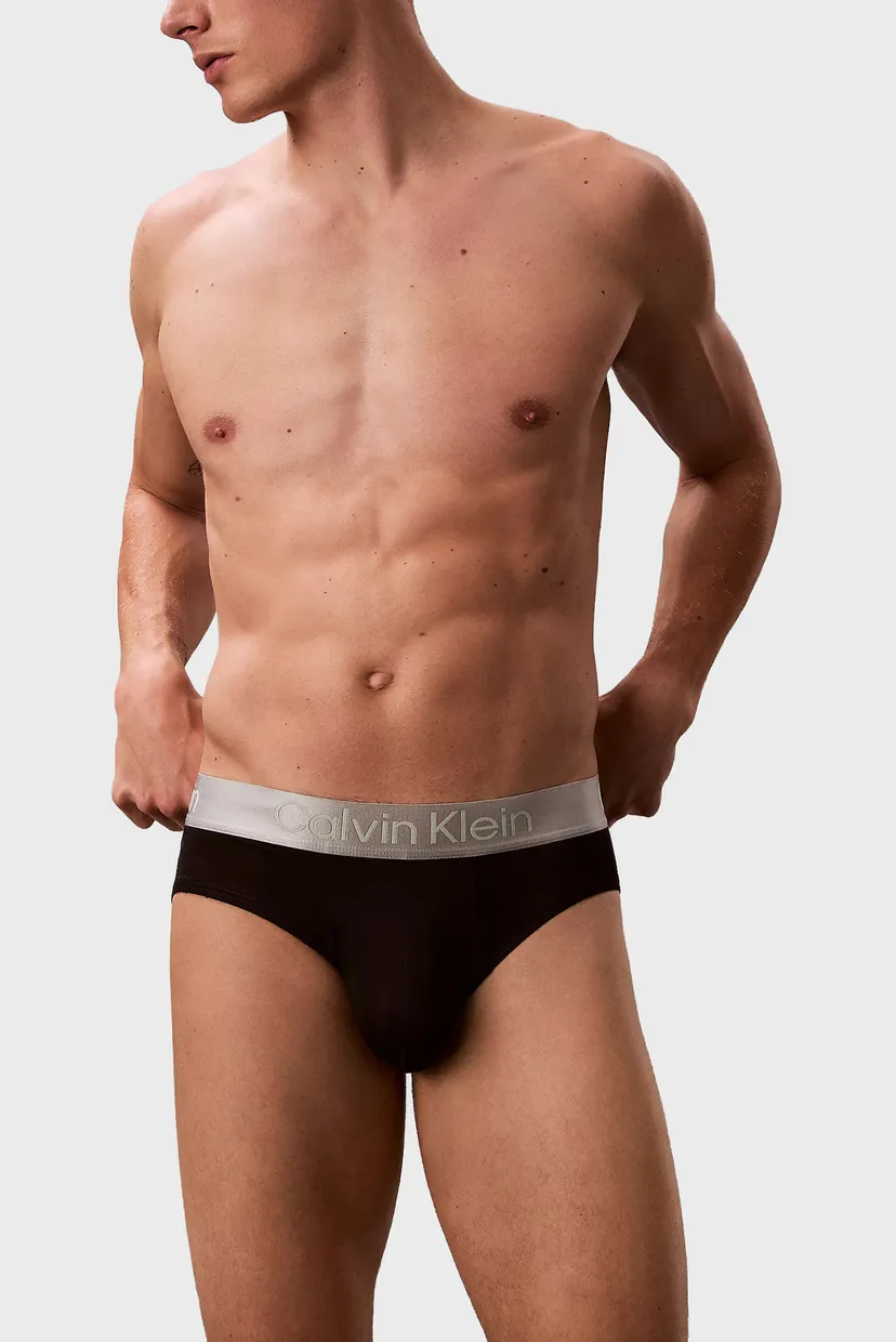 Мужские черные брифы (3 шт) HIP BRIEF 5