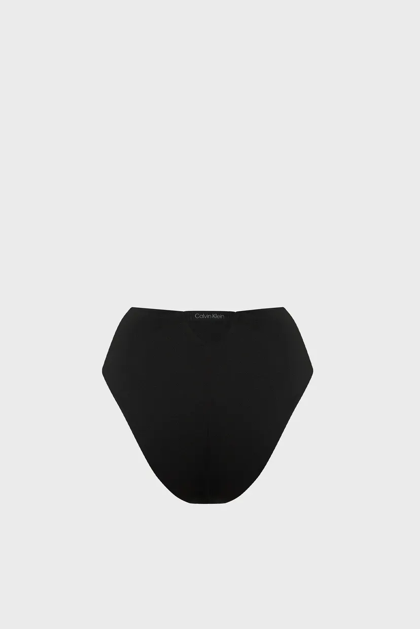 Женские черные трусики от купальника HIGH WAIST 7