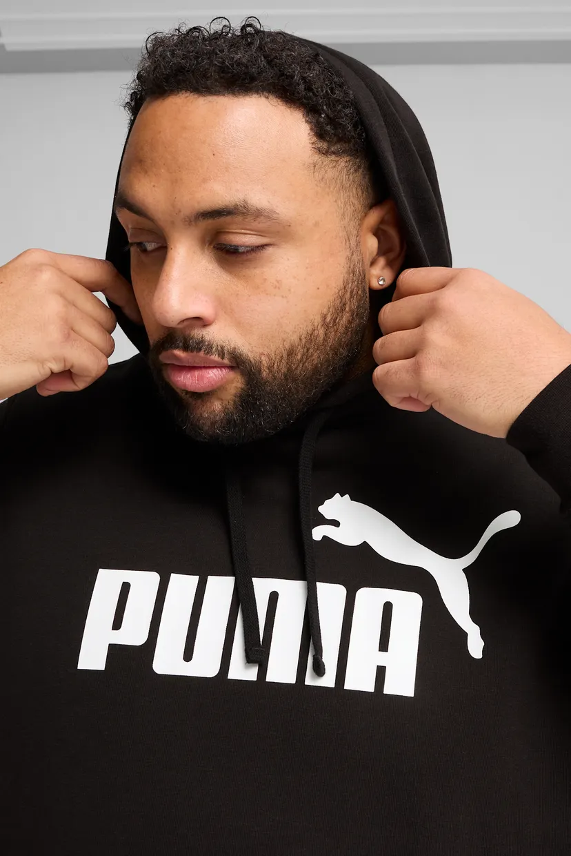 Мужское черное худи Essentials No. 1 Logo Hoodie 5