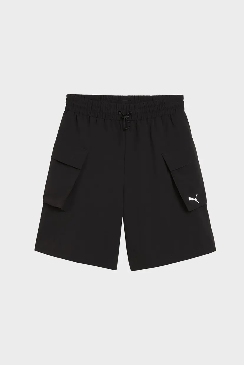 Жіночі чорні шорти Wardrobe Essentials Cargo Shorts Women 4