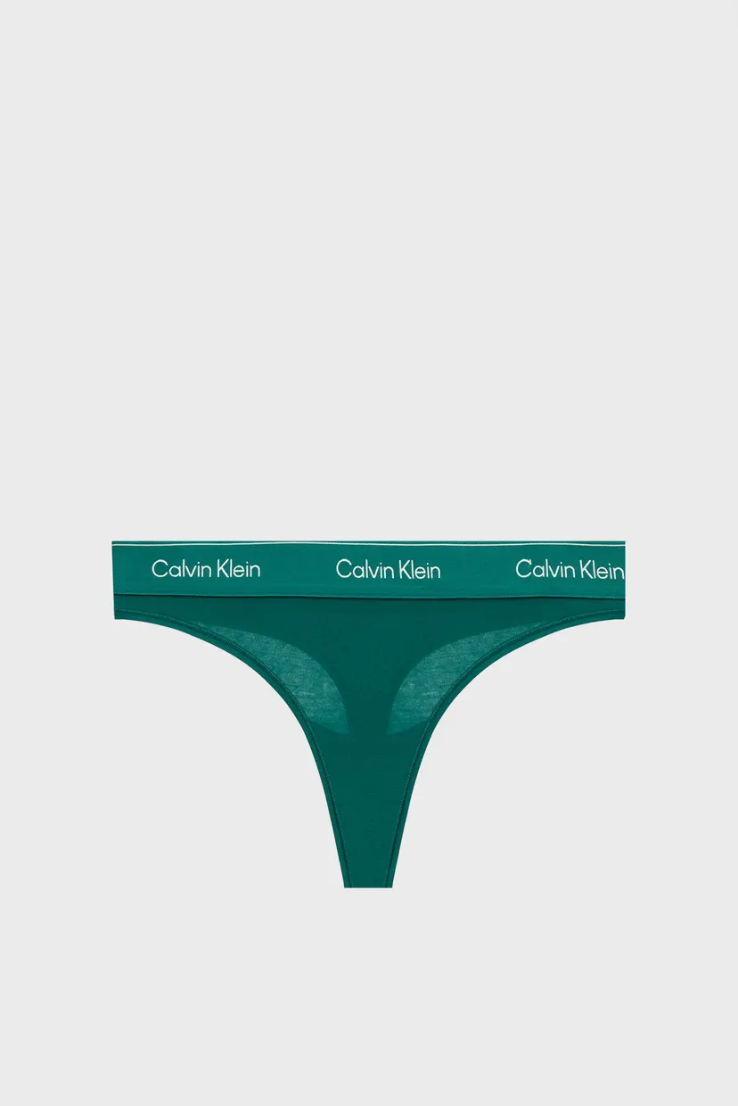 Жіночі зелені трусики THONG 6