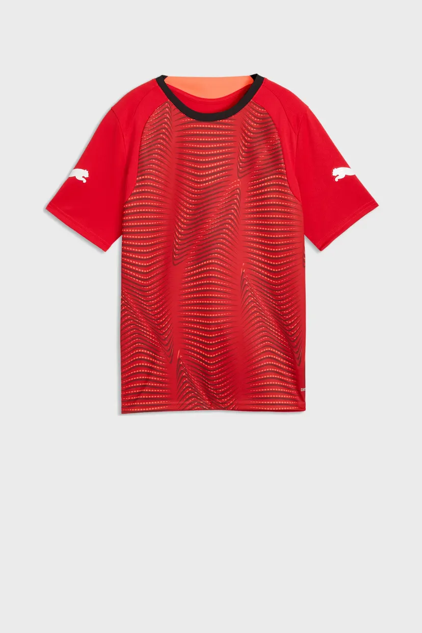 Дитяча червона футболка з візерунком individualFINAL Football Jersey Youth 5