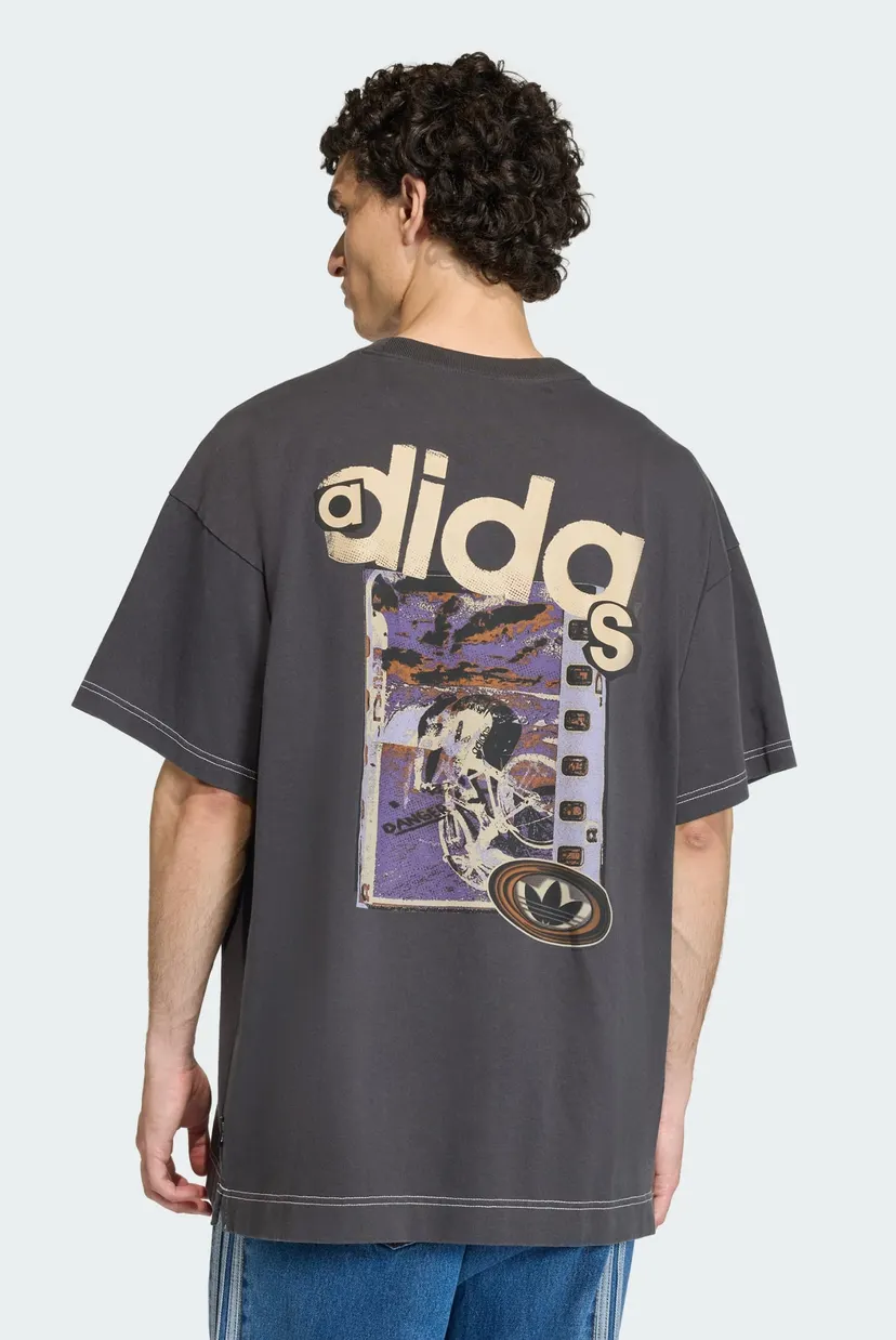 Мужская темно-серая футболка 90s ALTERNATIVE SPORT ARCHIVE adidas