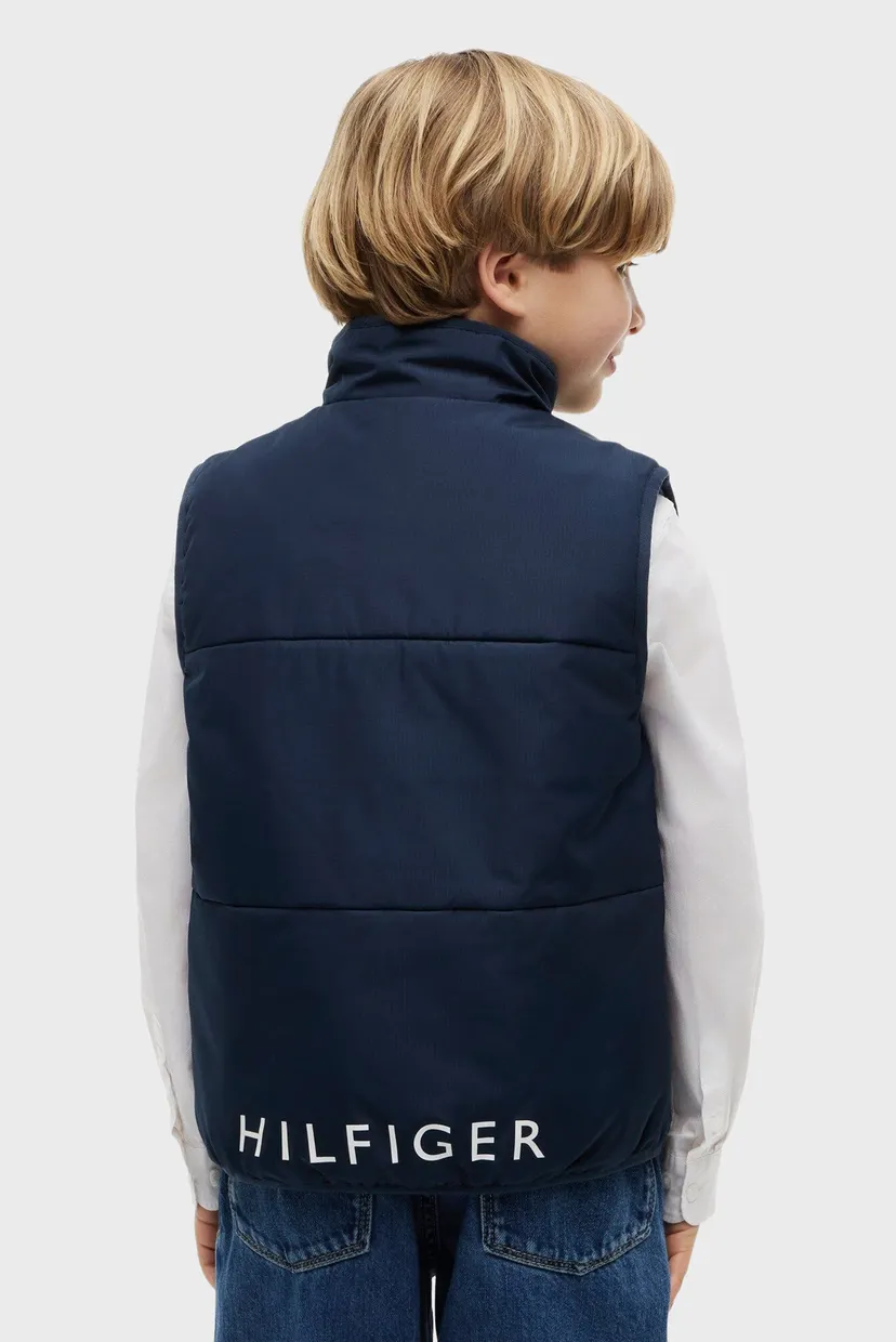 Детский темно-синий жилет GRAPHIC VEST 3
