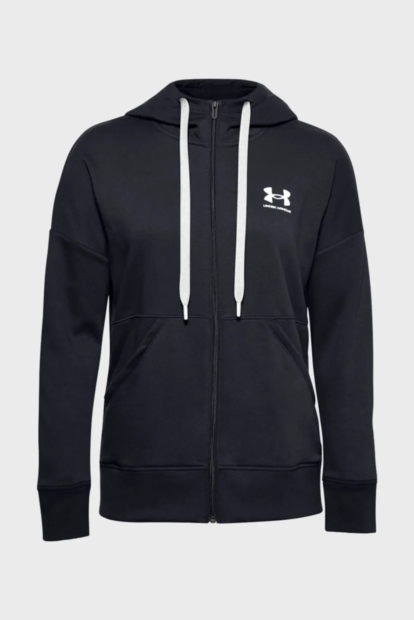 Жіноче чорне худі Rival Fleece FZ 5