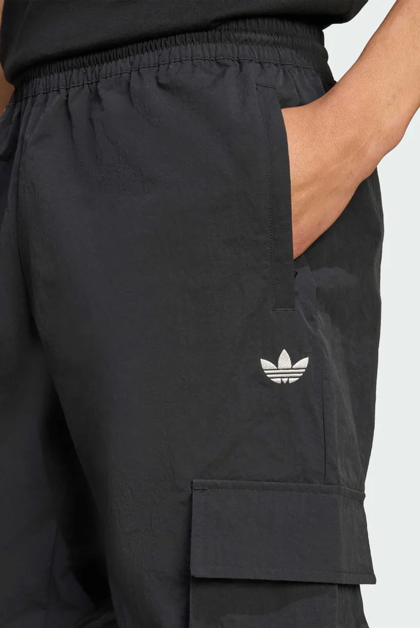 Мужские черные спортивные брюки Front Stripes Woven 4