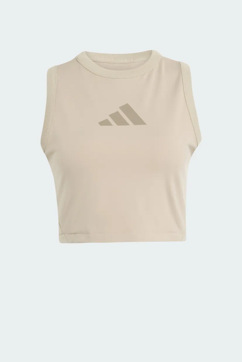 Жіноча бежева майка ADIDAS Z.N.E. 6