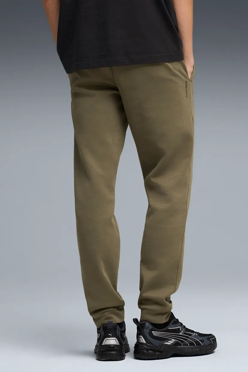 Мужские оливковые спортивные брюки PUMATECH Pants Men 3