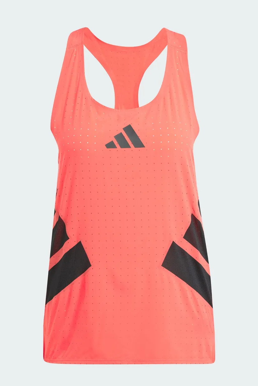 Жіноча коралова майка Adizero Road to Records 6