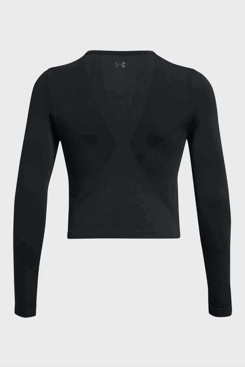 Жіночий чорний лонгслів Vanish Elite Seamless LS 6
