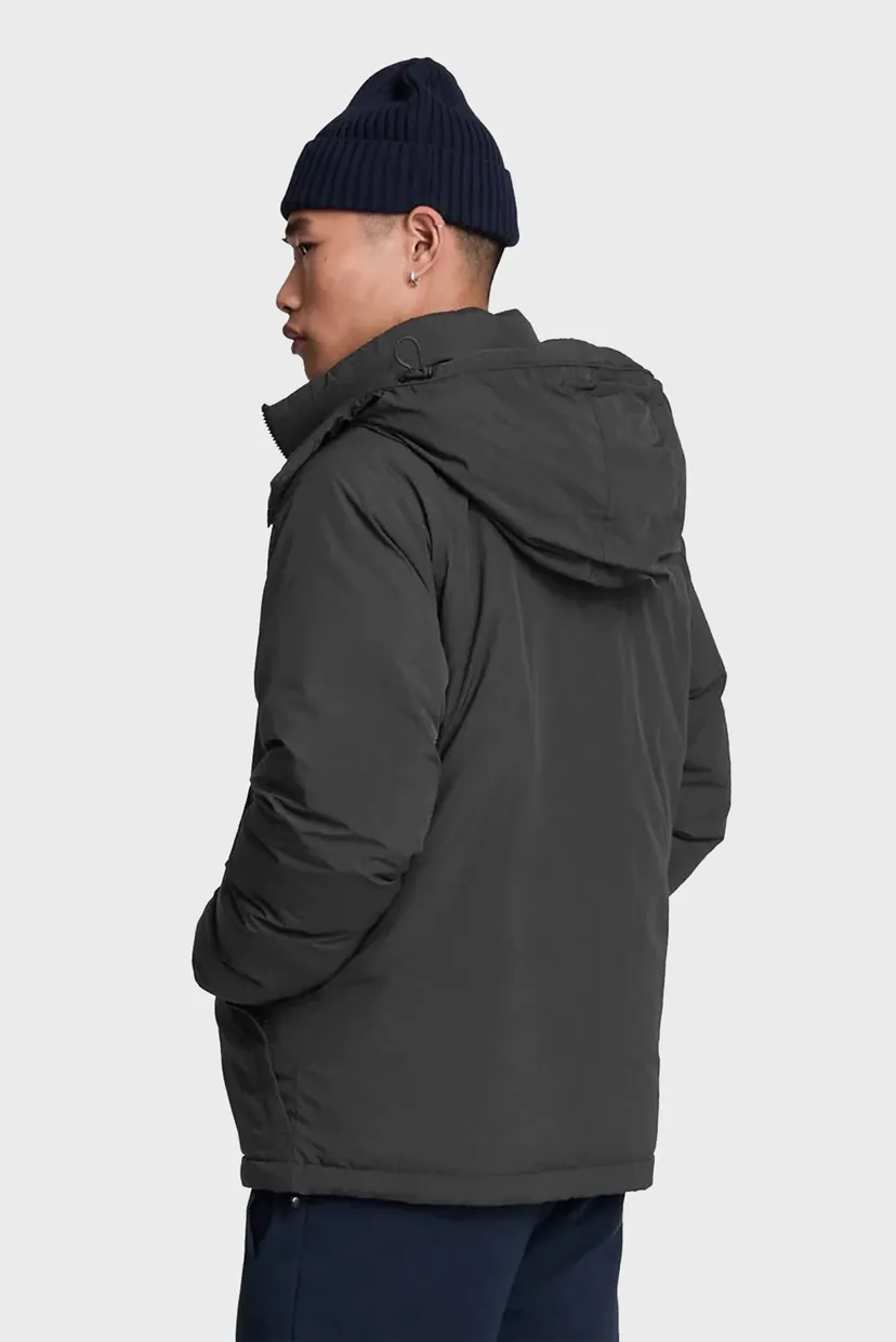 Мужская темно-серая куртка PADDED PUFFER JACKET 3