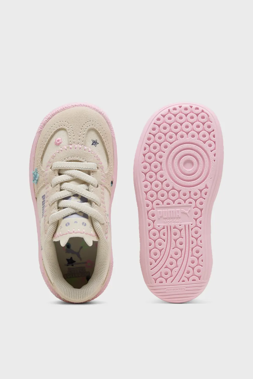 Детские бежевые сникерсы PUMA x GABBY'S DOLLHOUSE Palermo Sneakers Toddlers 4