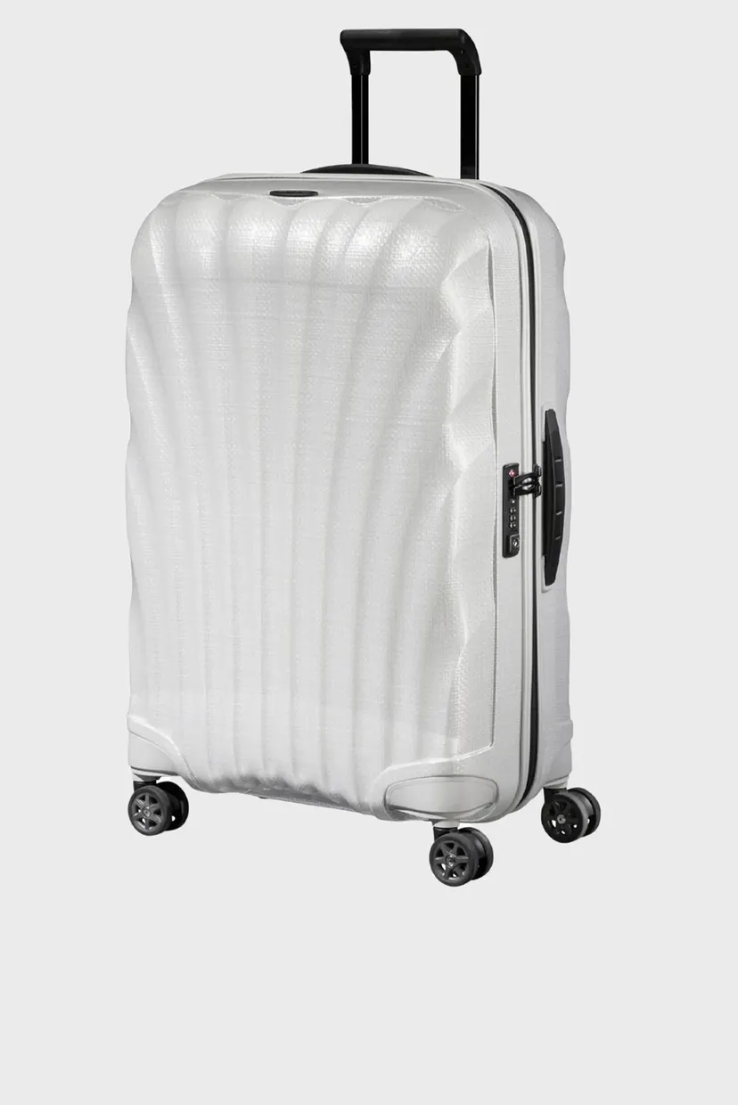 Белый чемодан 69 см C-LITE WHITE 5