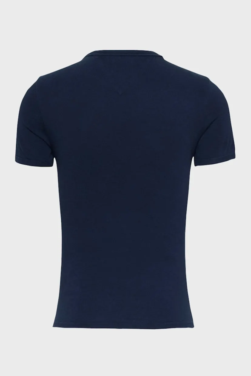 Жіноча темно-синя футболка TJW SLIM CREST NYC RINGER 7