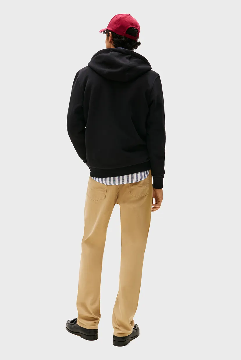 Чоловіче чорне худі IM NA FLAG LOGO ZIP THRU 3