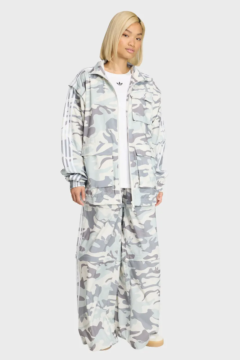 Женская камуфляжная спортивная кофта 2в1 ADIDAS ORIGINALS CAMO