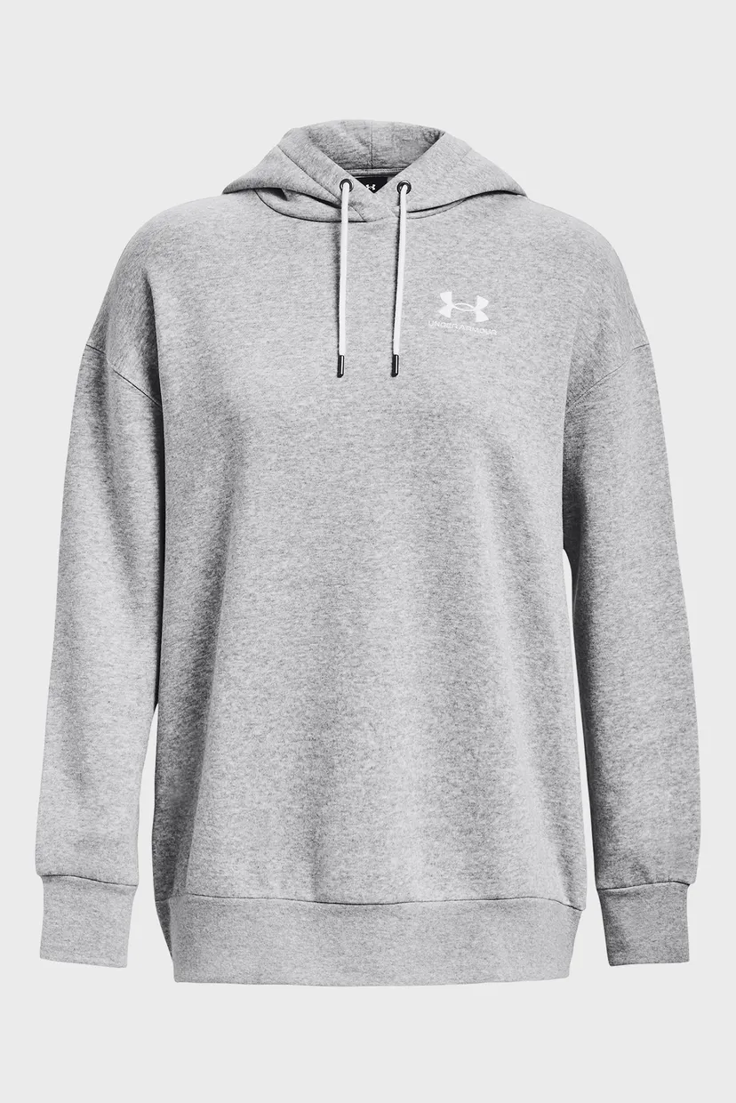Жіноче світло-сіре худі Essential Flc OS Hoodie 5