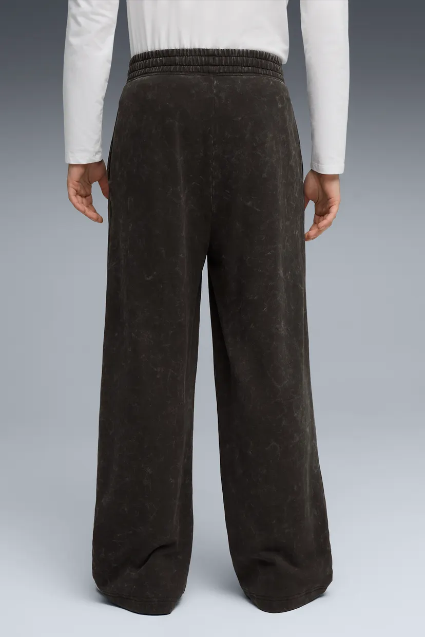 Черные спортивные брюки FUTURE.PUMA.ARCHIVE Wide Washed Sweatpants Unisex (унисекс) 3
