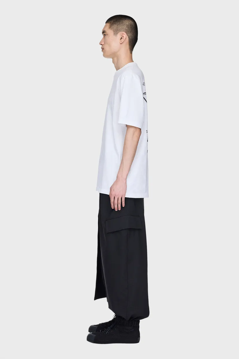 Белая футболка Y-3 Short Sleeve (унисекс) 5