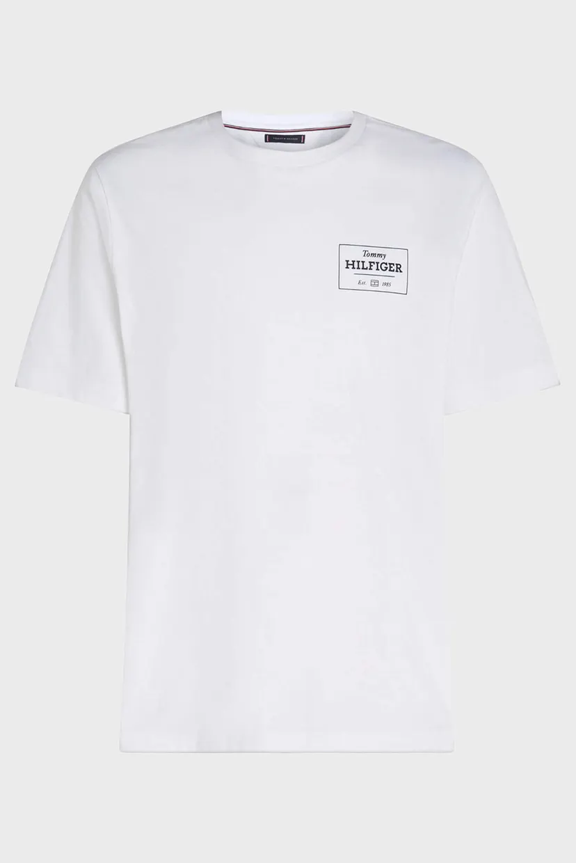 Мужская белая футболка MONOTYPE PRINTED LABEL TEE 5