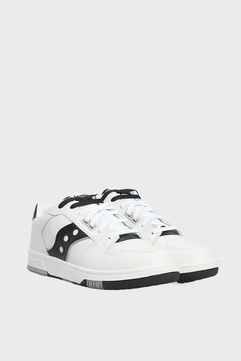 Белые кожаные кроссовки SONIC LOW 3