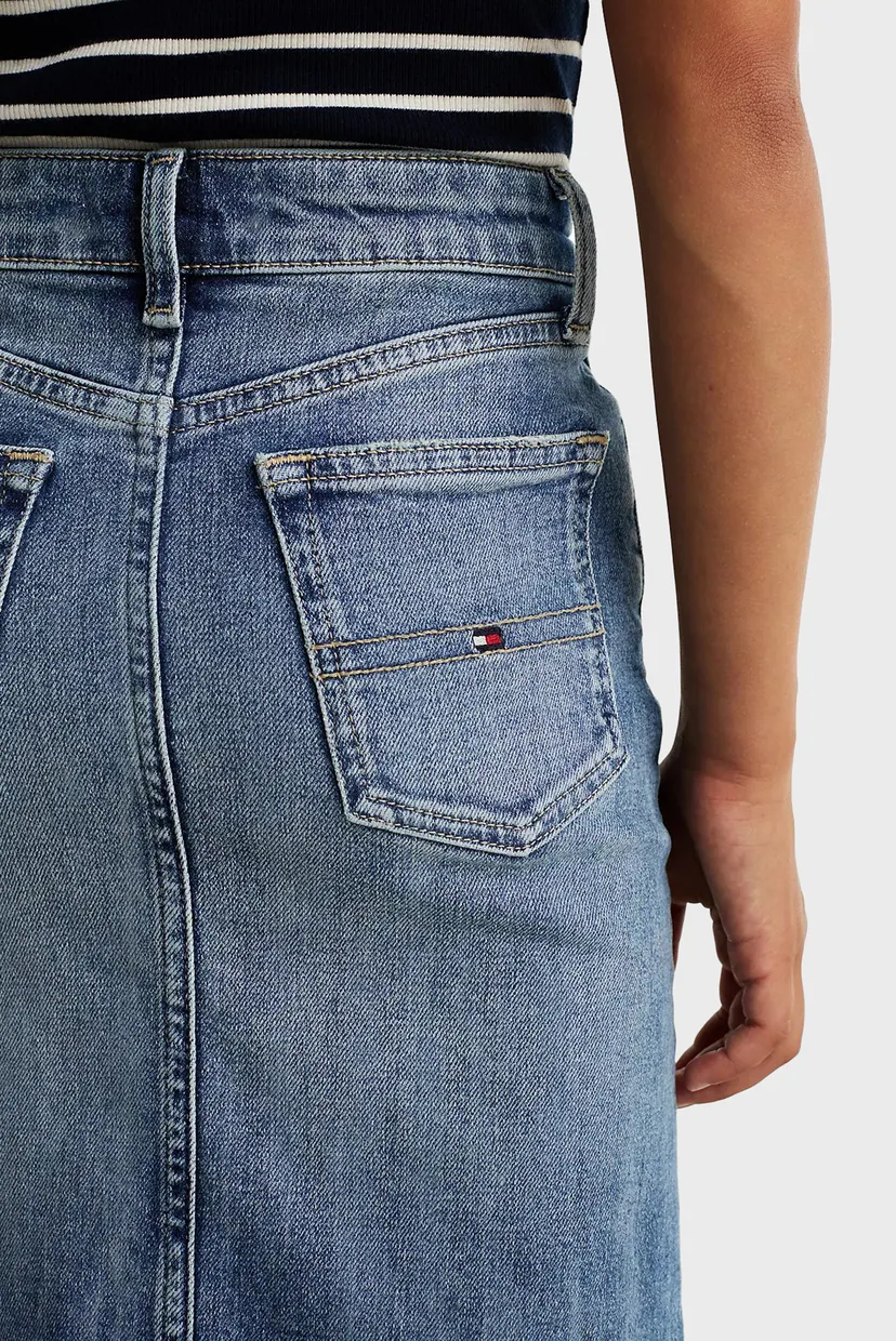 Дитяча синя джинсова спідниця LONG DENIM SKIRT VINTAGE 4