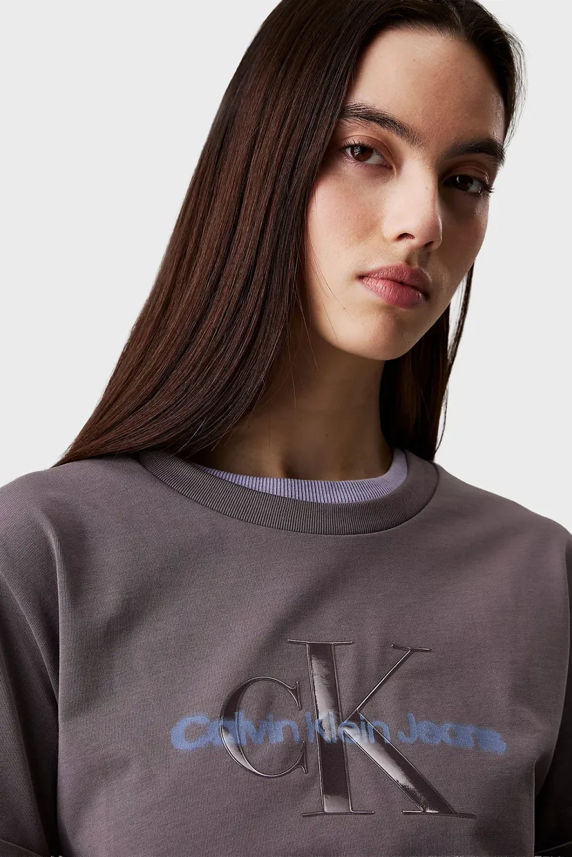 Жіноча сіра футболка CROPPED TEE 4