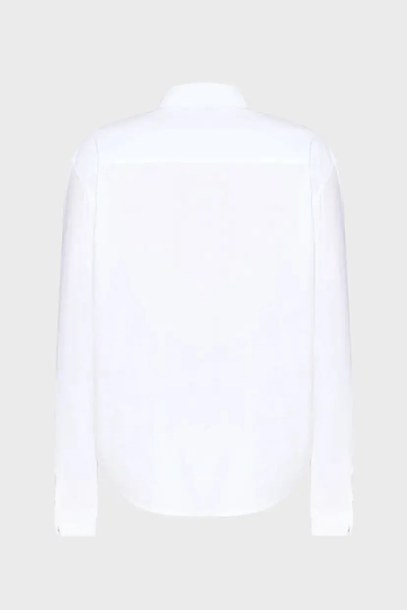 Чоловіча біла сорочка poplin 6