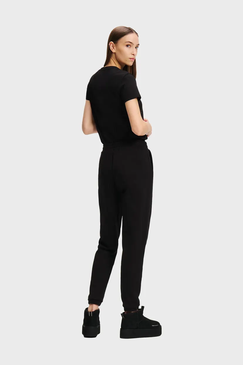 Женские черные спортивные брюки KL RHINESTONE SWEATPANTS 3