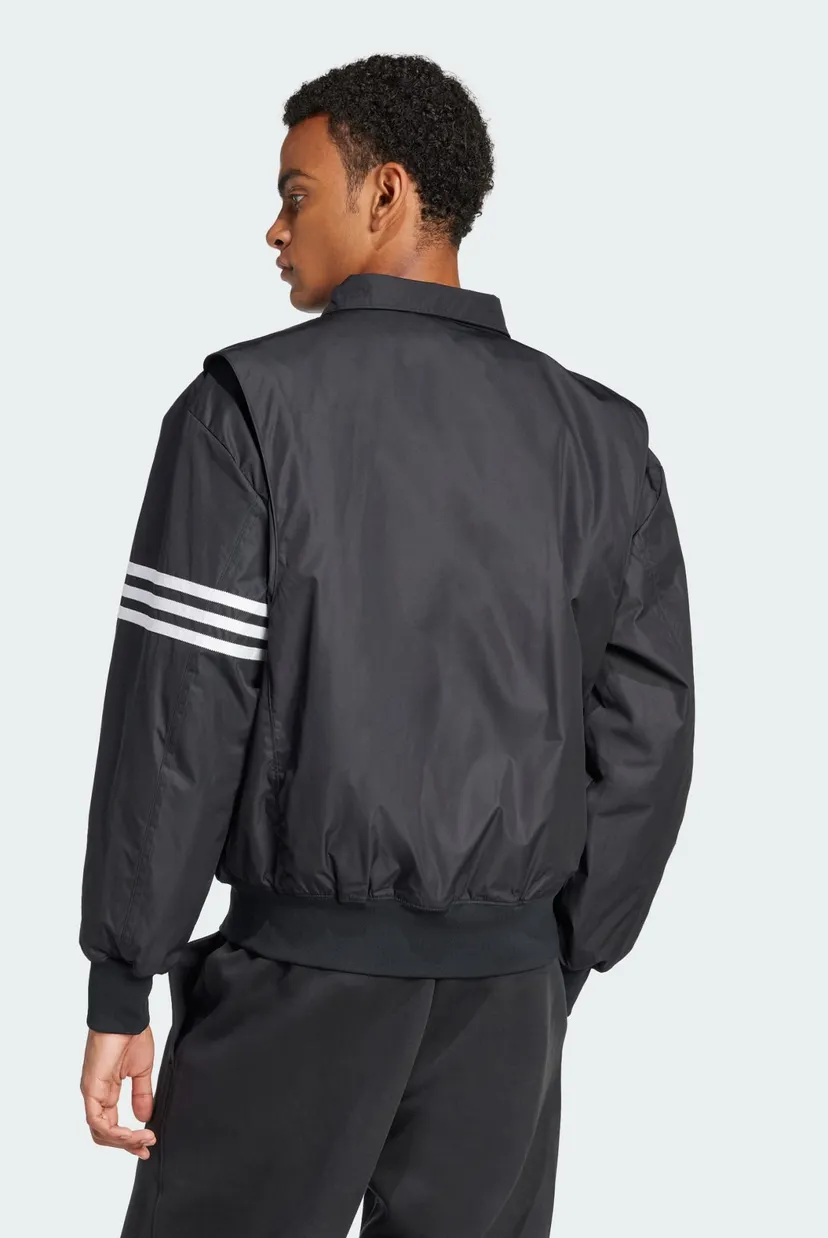 Чоловіча чорна куртка Neuclassics Bomber 3