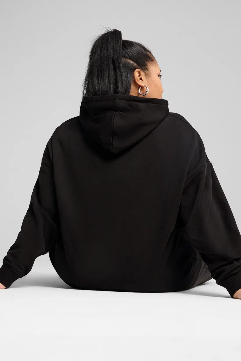 Жіноче чорне худі ESS Small No. 1 Logo Comfort Hoodie Women 3