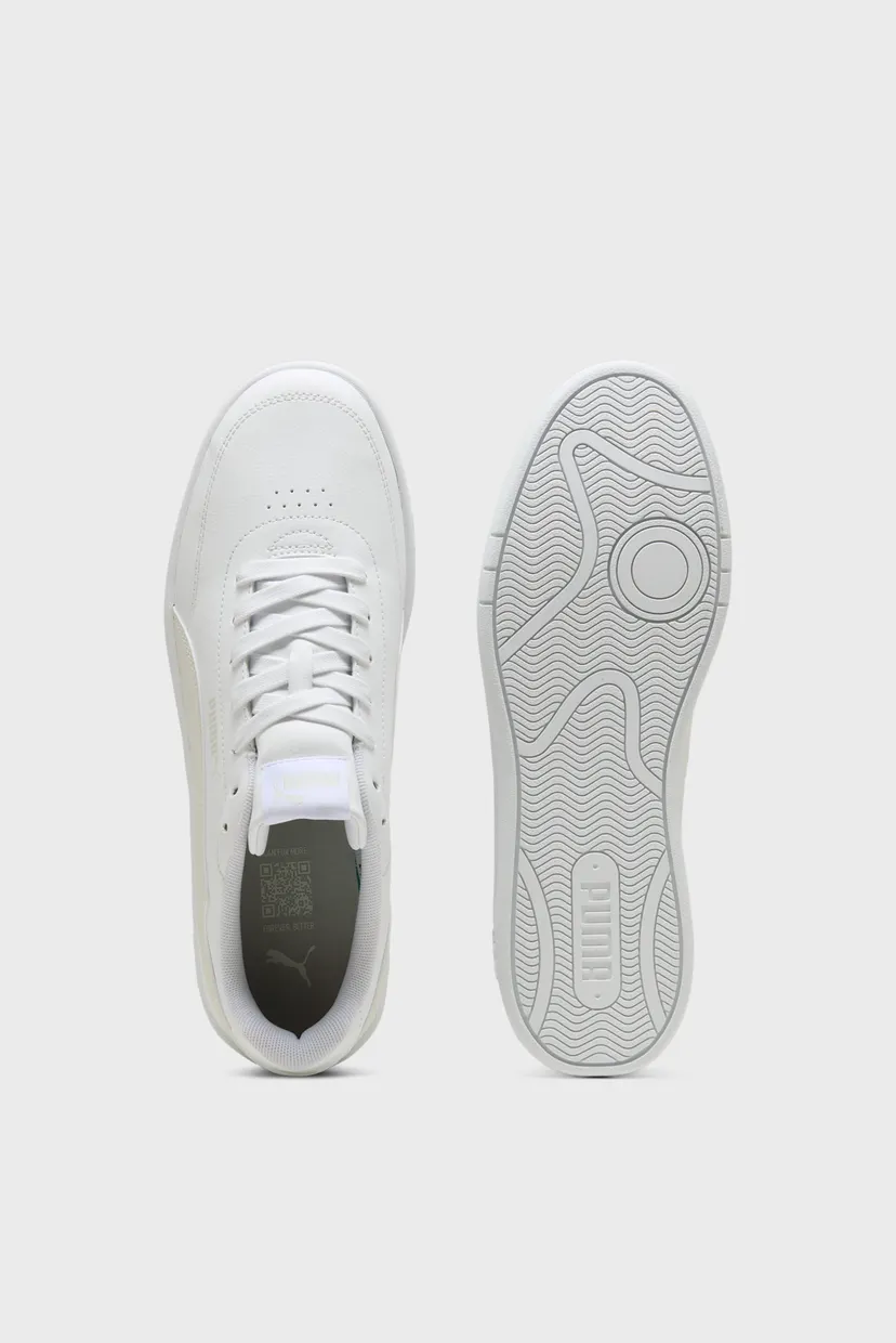 Белые сникерсы Court Classic Clean Sneakers Unisex 3